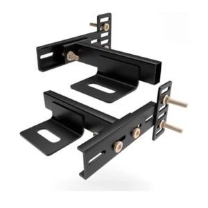 Black Universal Headboard Brackets Bed Brackets